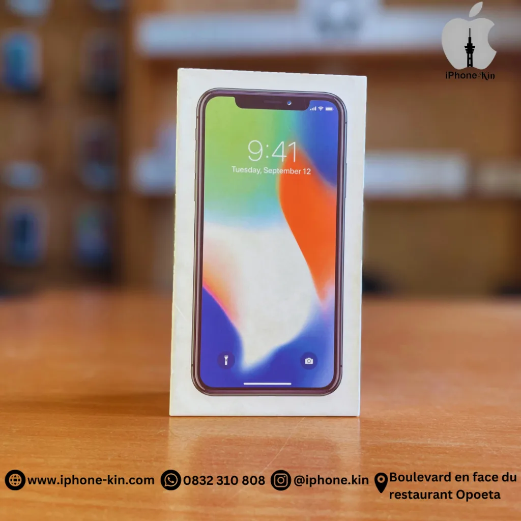 IPhone X à Kinshasa