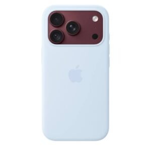 Coque en silicone avec MagSafe pour iPhone 18 Pro