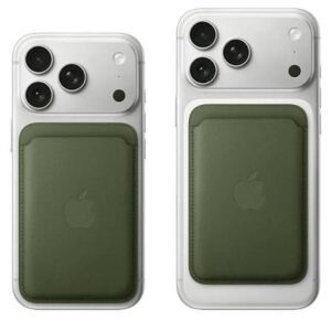 Porte-cartes en tissage fin avec MagSafe